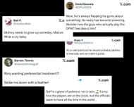 Fans react to Rory McIlroy's frustrations at the Amgen Irish Open